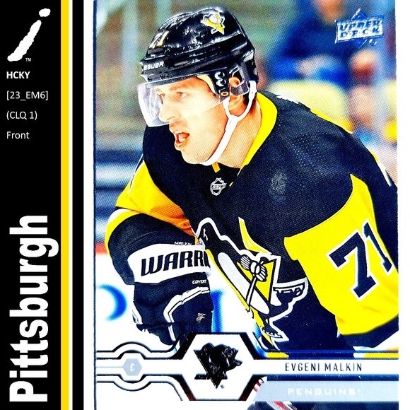 NHL Other - Pittsburgh Penguins (Evgeni Malkin) - HCKY [23_EM6]
